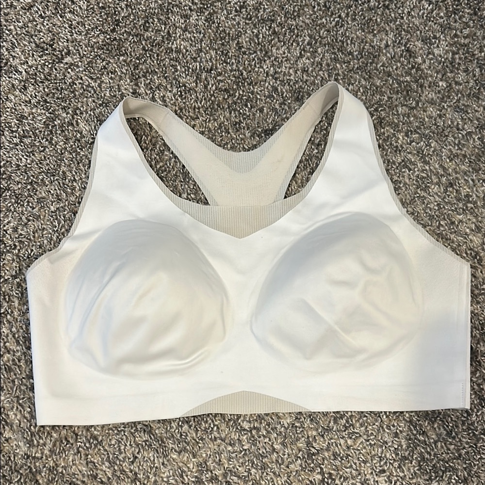 Soma Seamless White Sports Bra